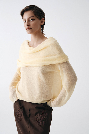 Джемпер с длинным рукавом Хомут