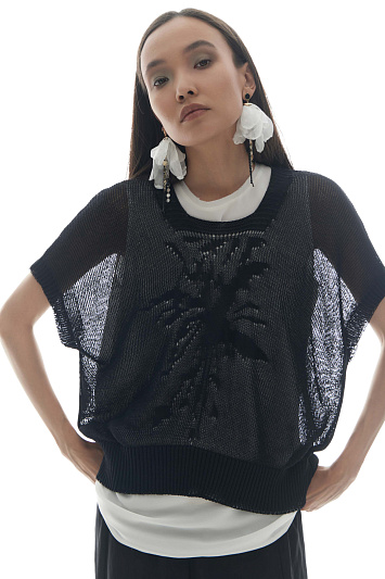 Джемпер с коротким рукавом Органика