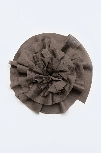 Брошь на магните Роза большая