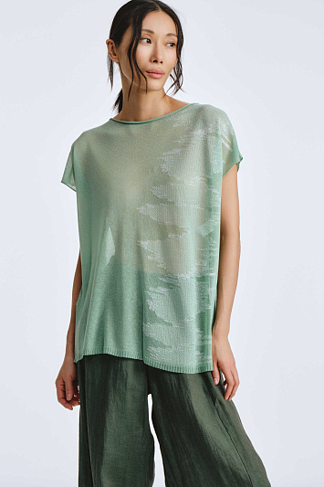 Джемпер с коротким рукавом Тень