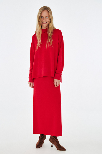 Юбка вязаная