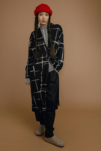 Кардиган джерси Штрихи