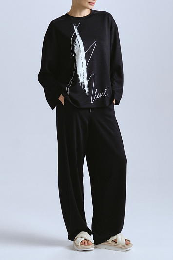 Брюки бананы, мягкое джерси