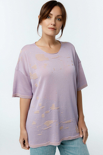 Туника с коротким рукавом Брызги краски