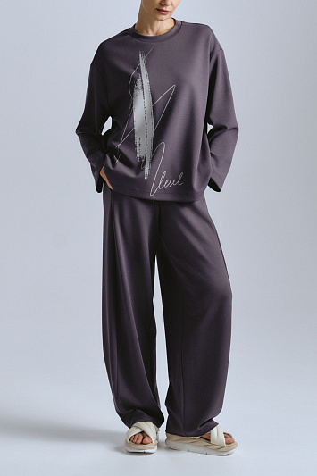 Брюки бананы, мягкое джерси