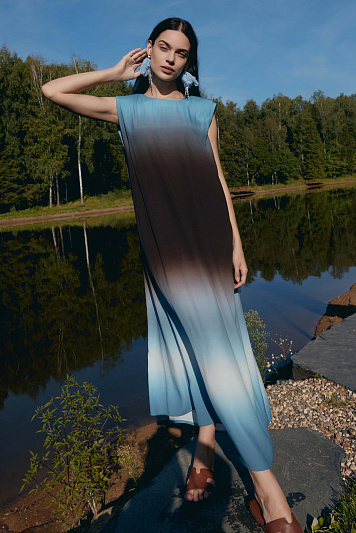 Платье Деграде мантия