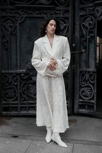 Жакет Прозрачные цветы