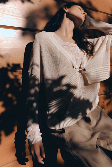 Кардиган укороченный Органика