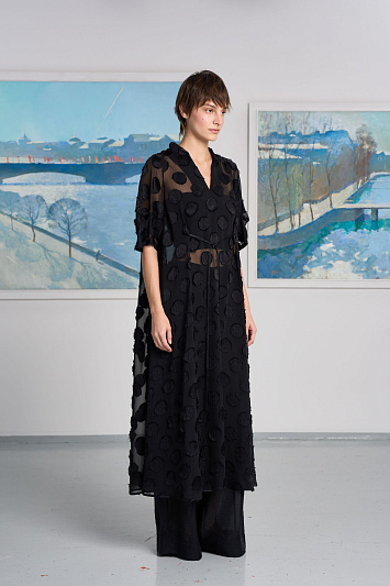 Платье Прозрачный горох