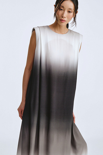 Платье Деграде мантия