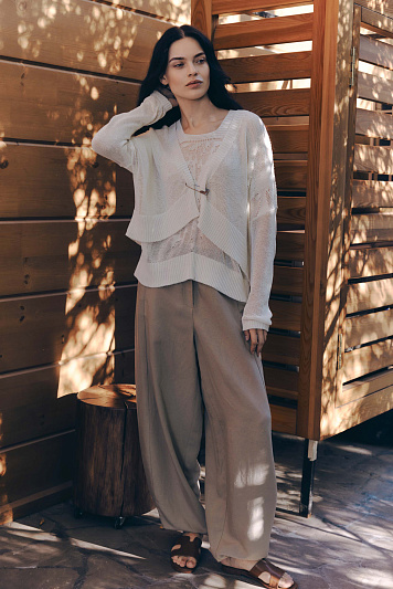 Кардиган укороченный Органика