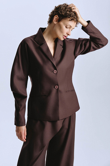 Жакет овал, шерсть