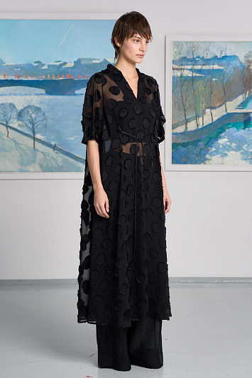 Платье Прозрачный горох