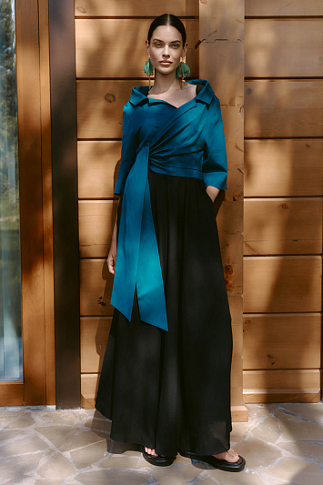 Блуза болеро с открытыми плечами